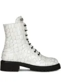 Giuseppe Zanotti Thora lace-up boots - White
