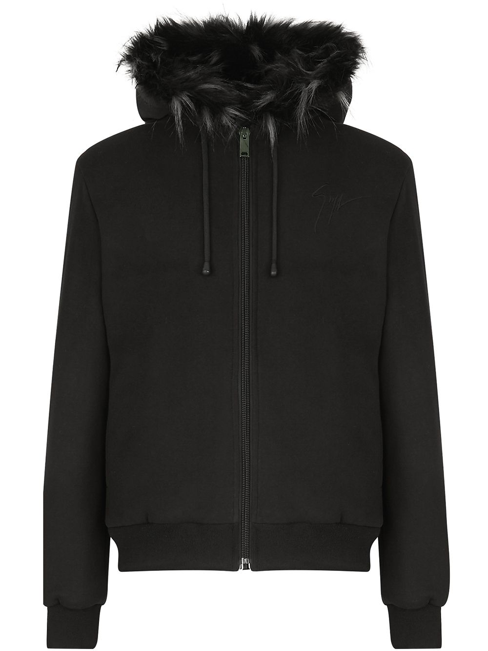 Robin faux-fur hooded jacket