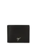 Giuseppe Zanotti Albert logo-plaque wallet - Black