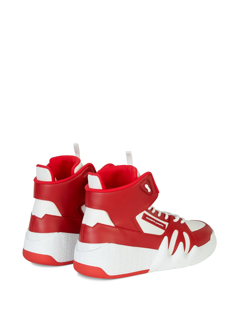 Shop Giuseppe Zanotti Talon High-top Sneakers In White