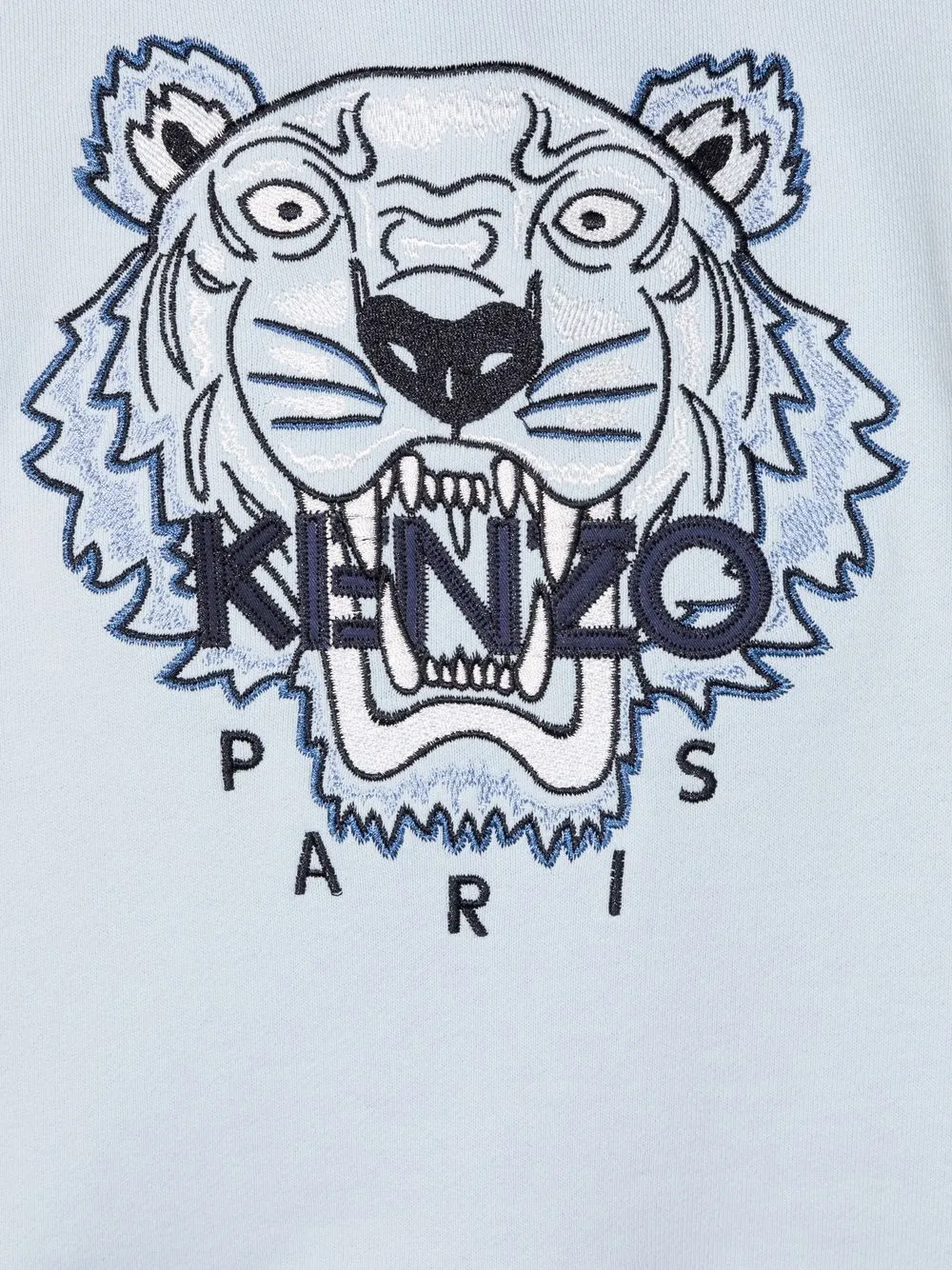 фото Kenzo kids толстовка с узором tiger