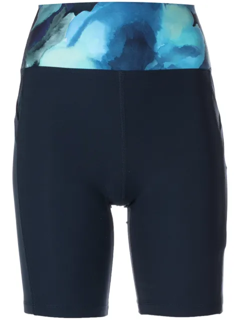 Marchesa abstract-pattern cycling-shorts