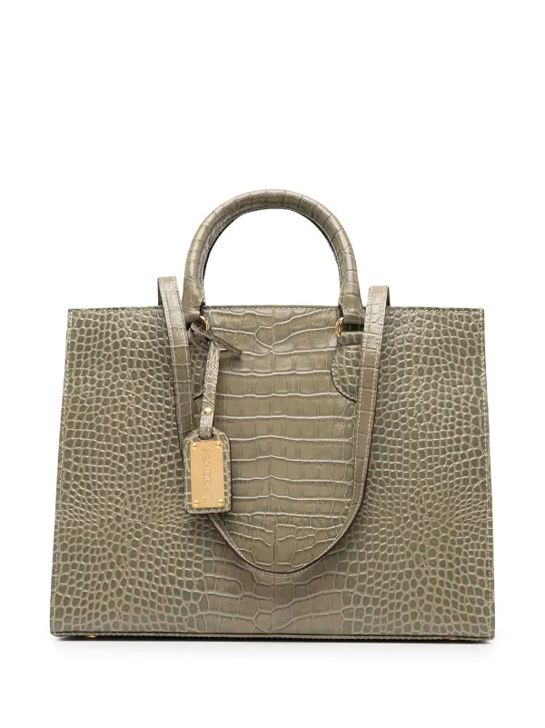 crocodile effect bag