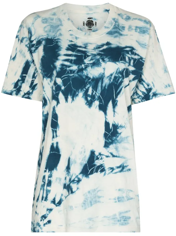 Flower tie-dye Cotton T-shirt - Farfetch