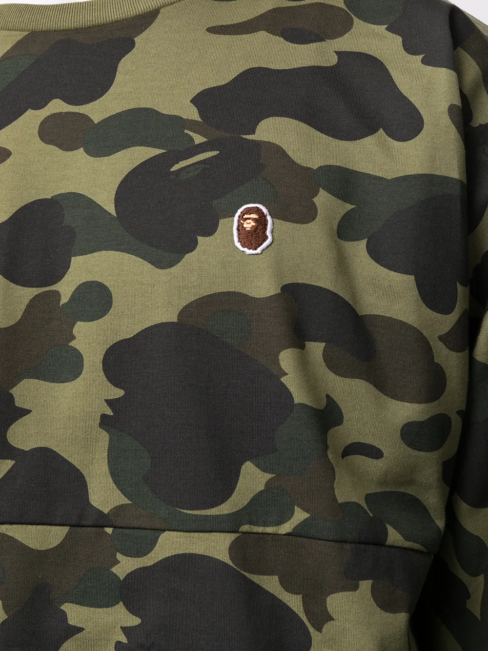 фото A bathing ape® толстовка с камуфляжным принтом