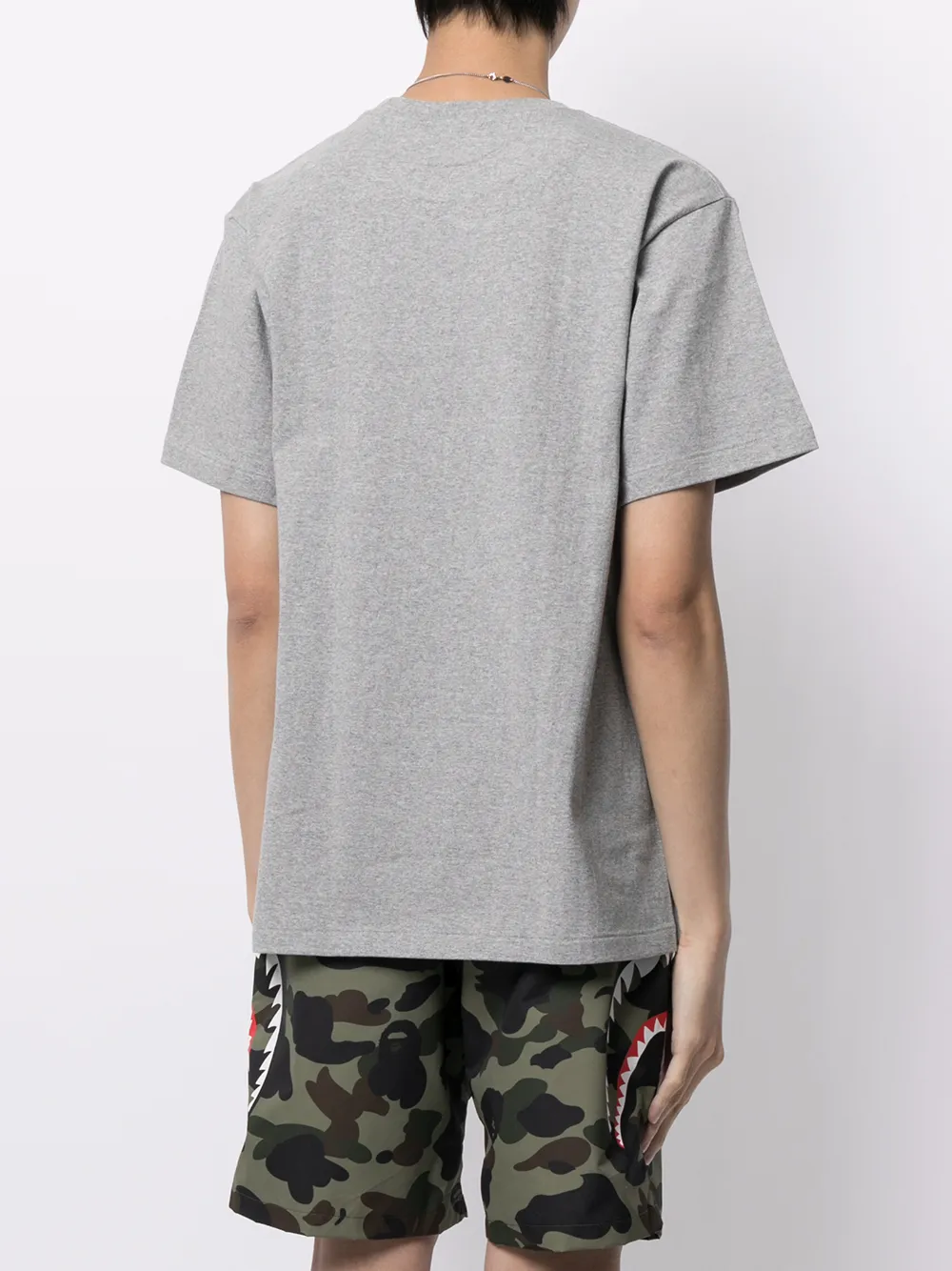 фото A bathing ape® футболка с графичным принтом