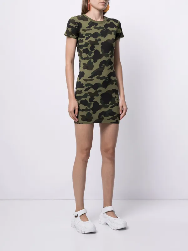 camo t shirt dress