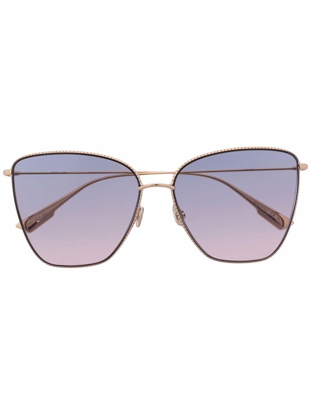 фото Dior eyewear солнцезащитные очки с градиентными линзами
