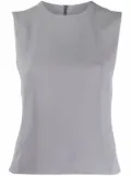 Giorgio Armani Pre-Owned 1990s round-neck sleeveless top - Grey