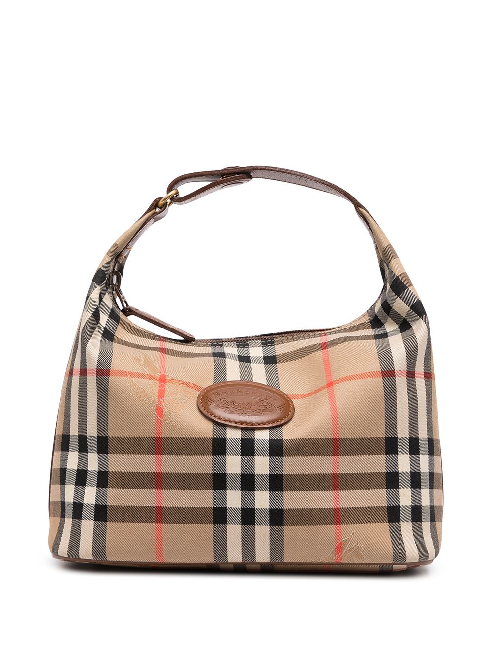 фото Burberry pre-owned сумка в клетку house check