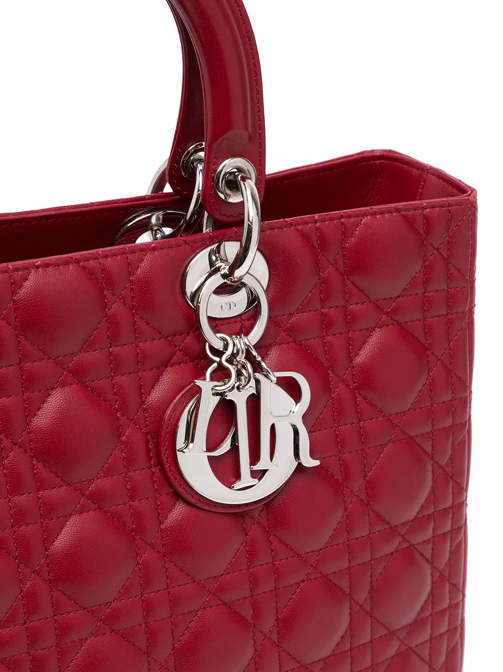 фото Christian dior сумка lady dior cannage pre-owned