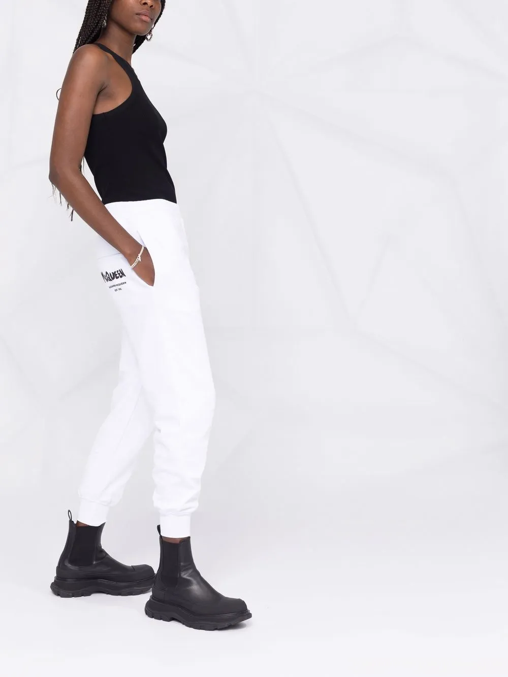Alexander McQueen Pantaloni sportivi con stampa | Image 6