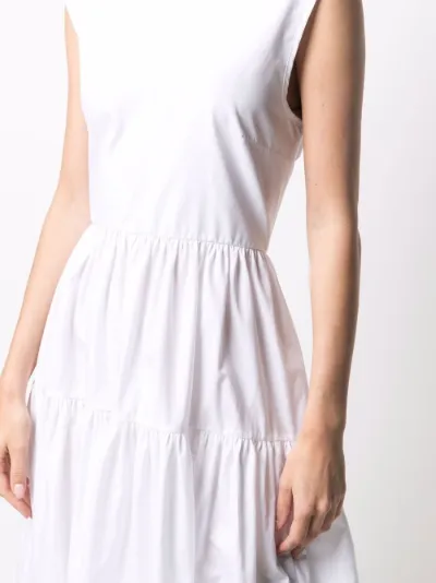 Cecilie Bahnsen panelled poplin dress 