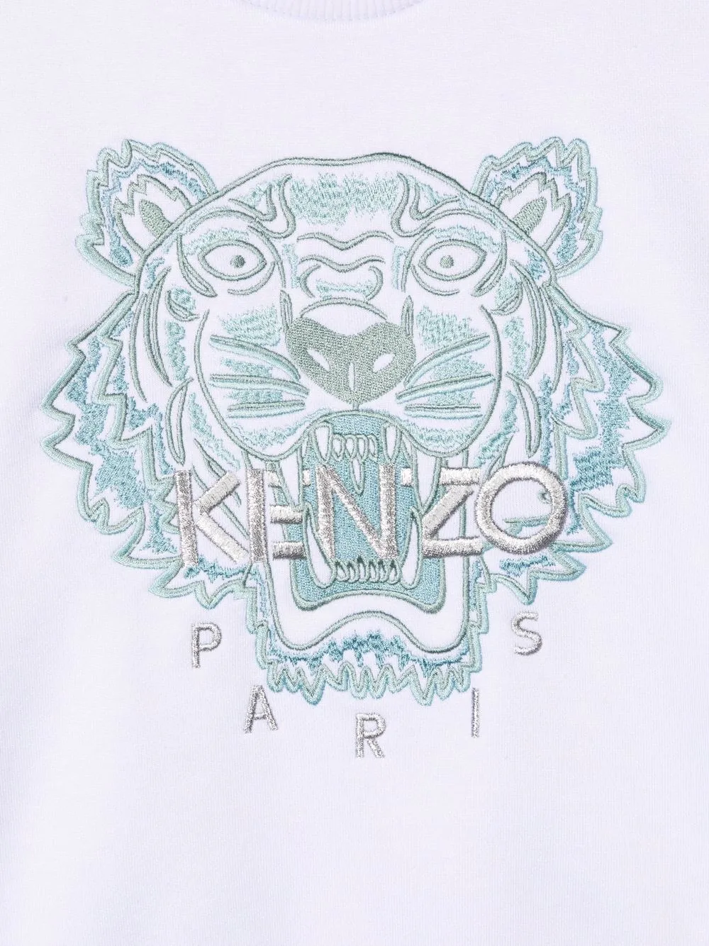 фото Kenzo kids толстовка с узором tiger