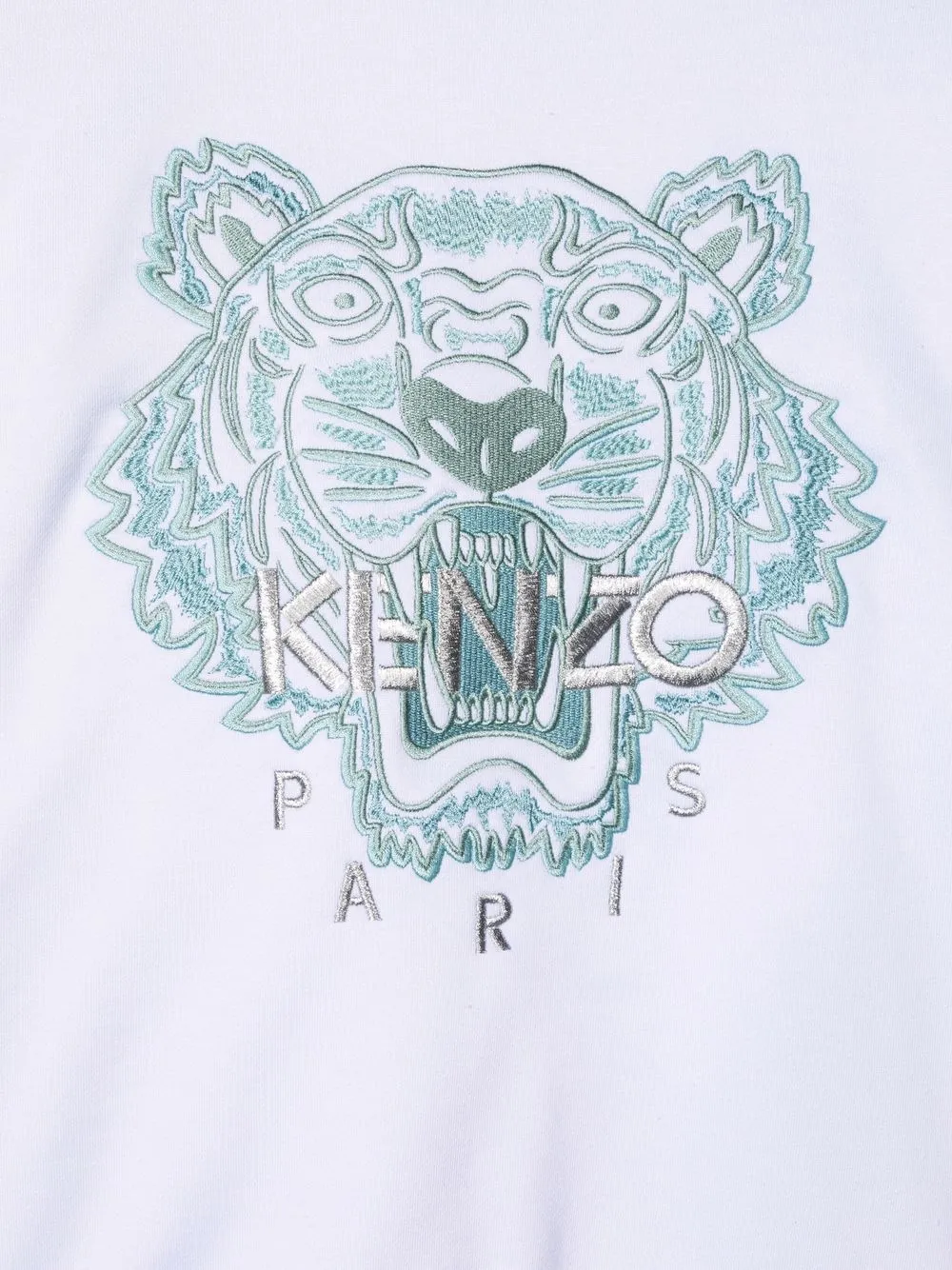 фото Kenzo kids толстовка с узором tiger