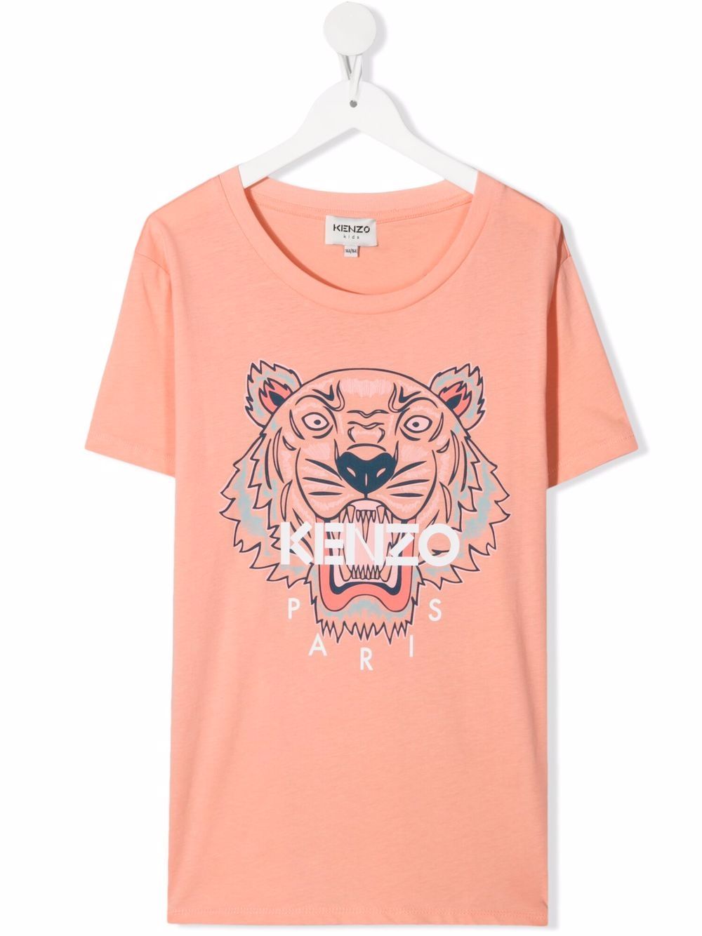 фото Kenzo kids футболка с принтом tiger