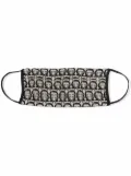 Ferragamo Gancini-print face mask - Neutrals