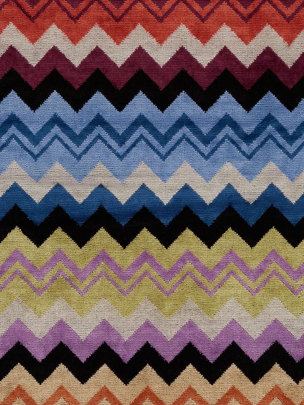 фото Missoni home пляжное полотенце с узором зигзаг