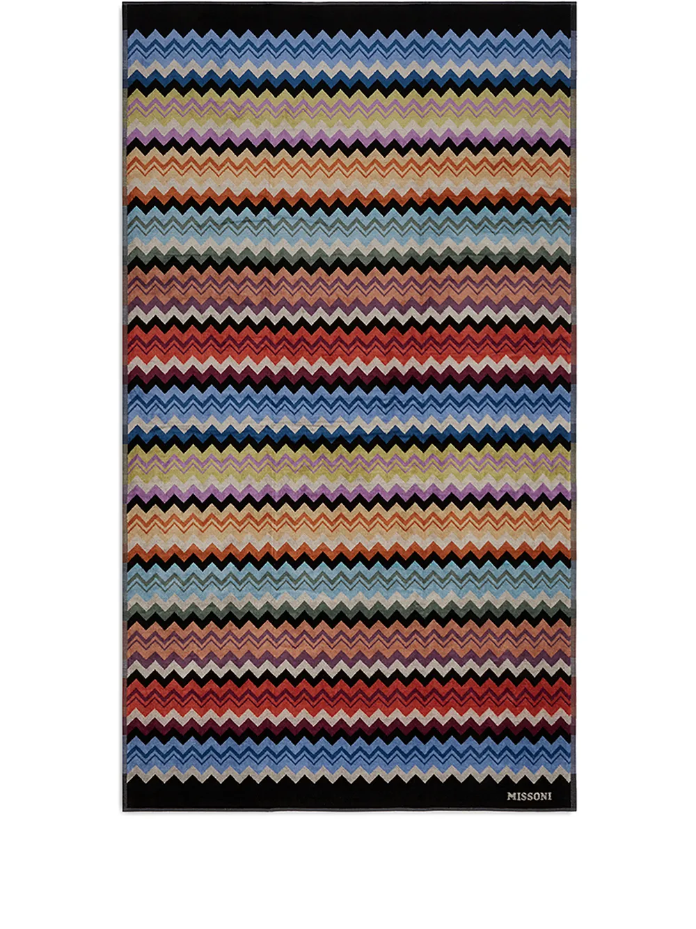 фото Missoni home пляжное полотенце с узором зигзаг