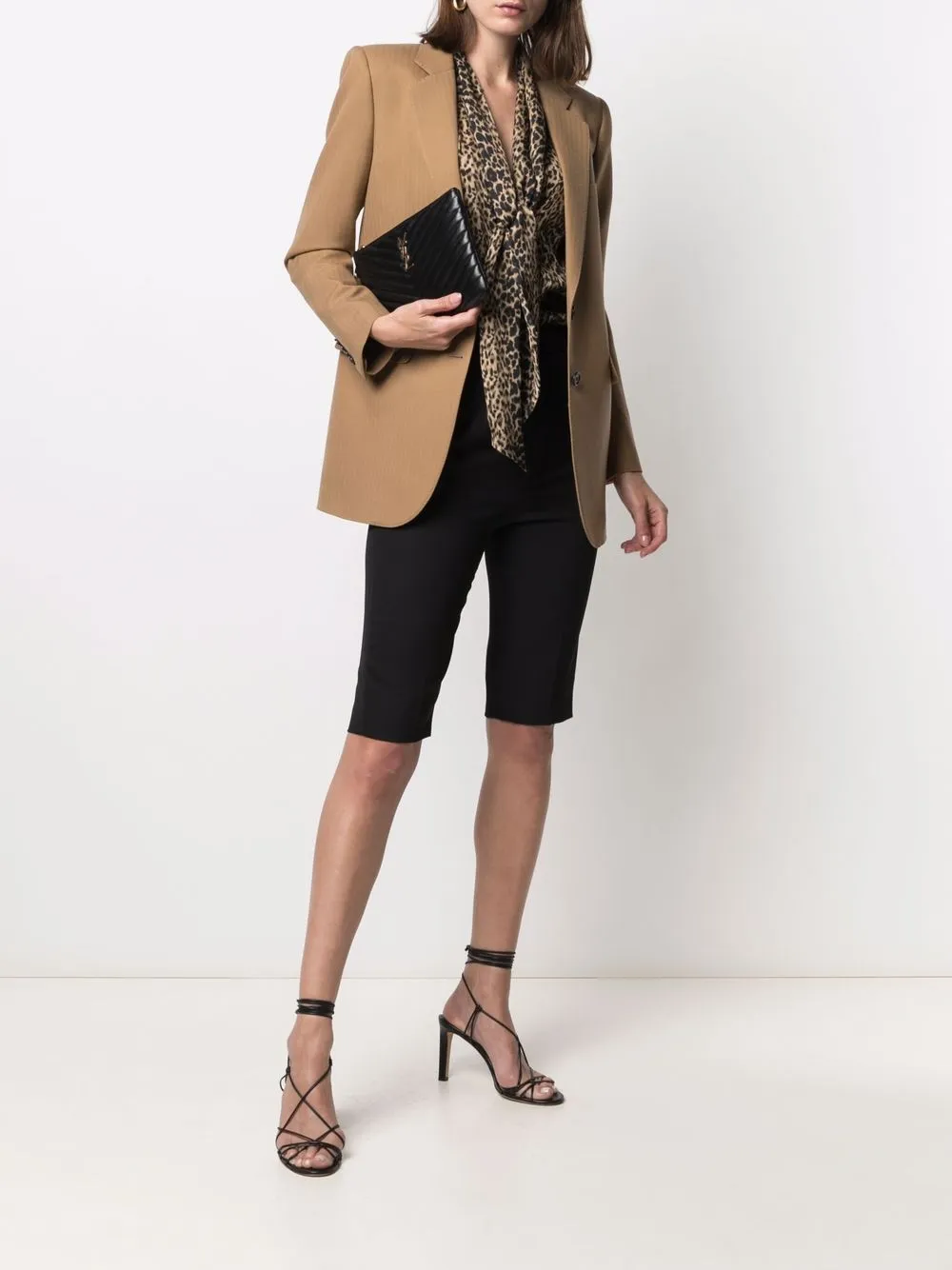 Image 2 of Saint Laurent single-breasted wool blazer
