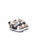 Moschino Kids Teddy Bear print sneakers - Black