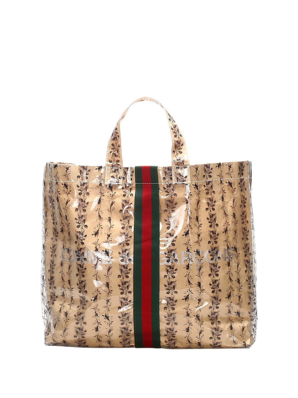 фото Gucci pre-owned сумка-тоут с отделкой web