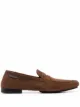 Image 1 of TOM FORD almond toe logo tab loafers