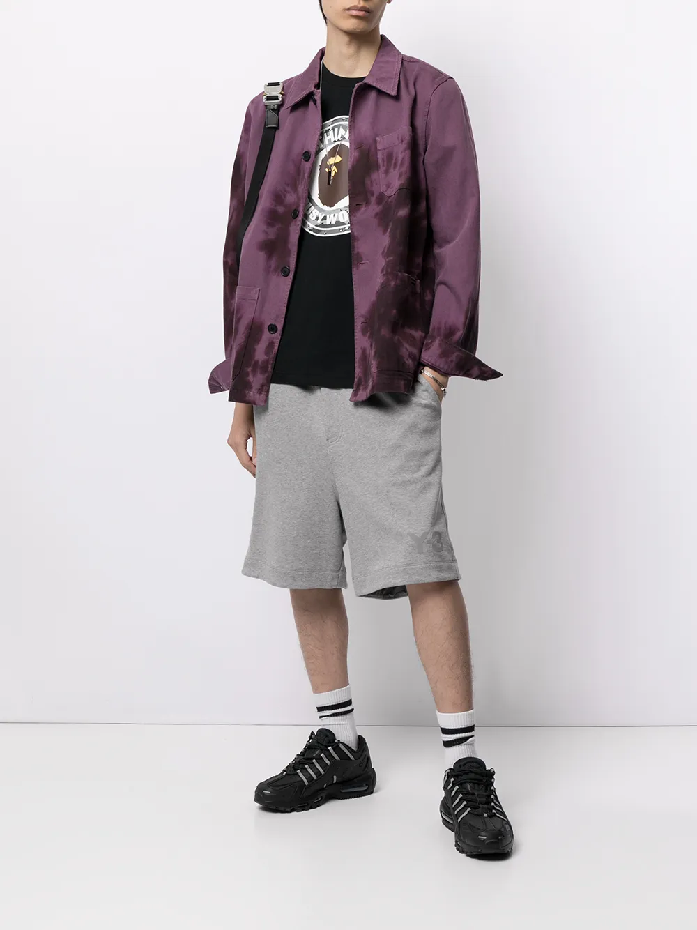 фото A bathing ape® футболка с графичным принтом