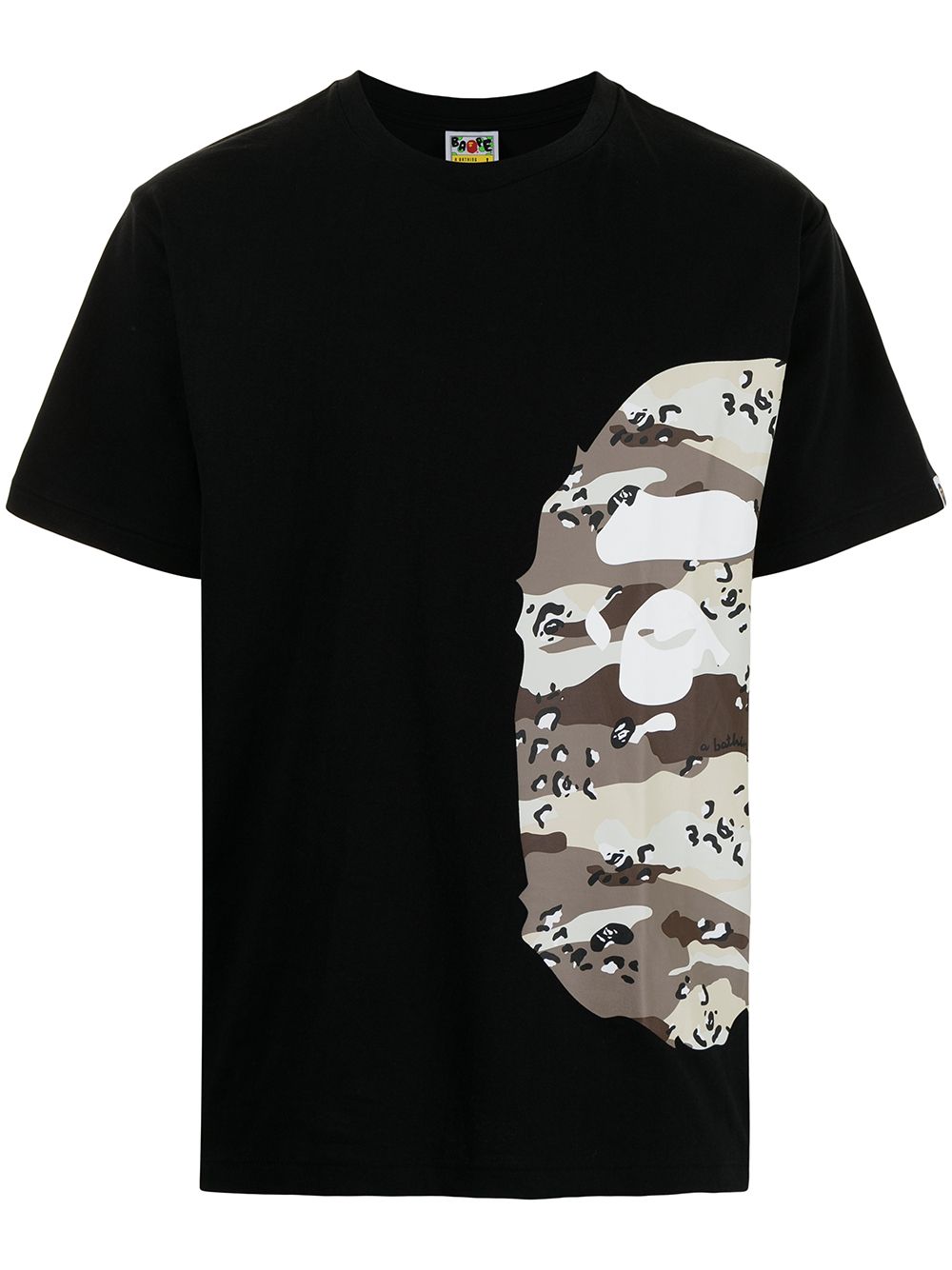 фото A bathing ape® футболка с графичным принтом