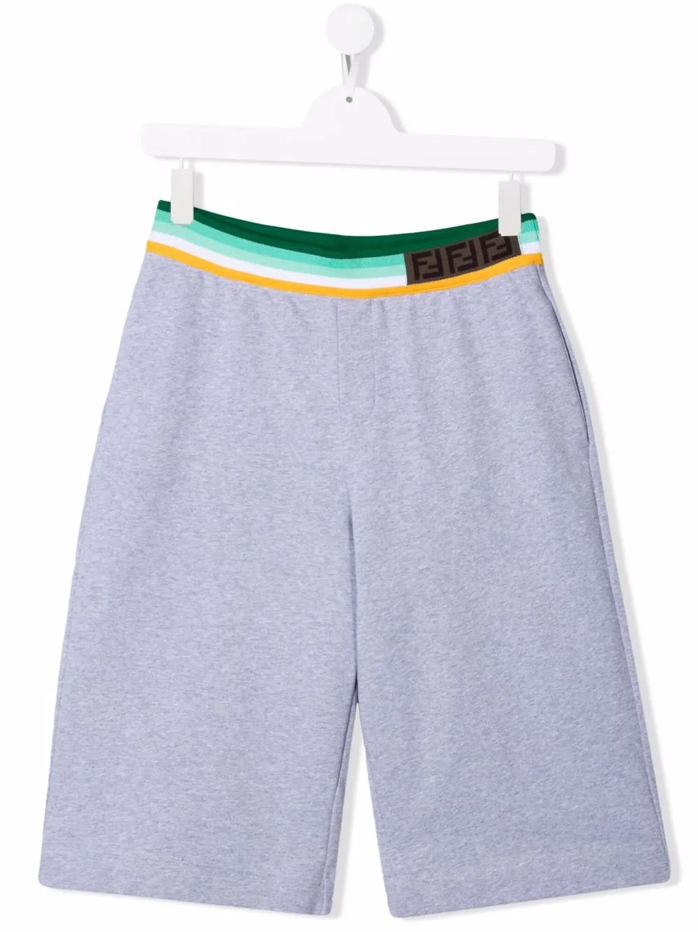 фото Fendi kids шорты с отделкой в полоску