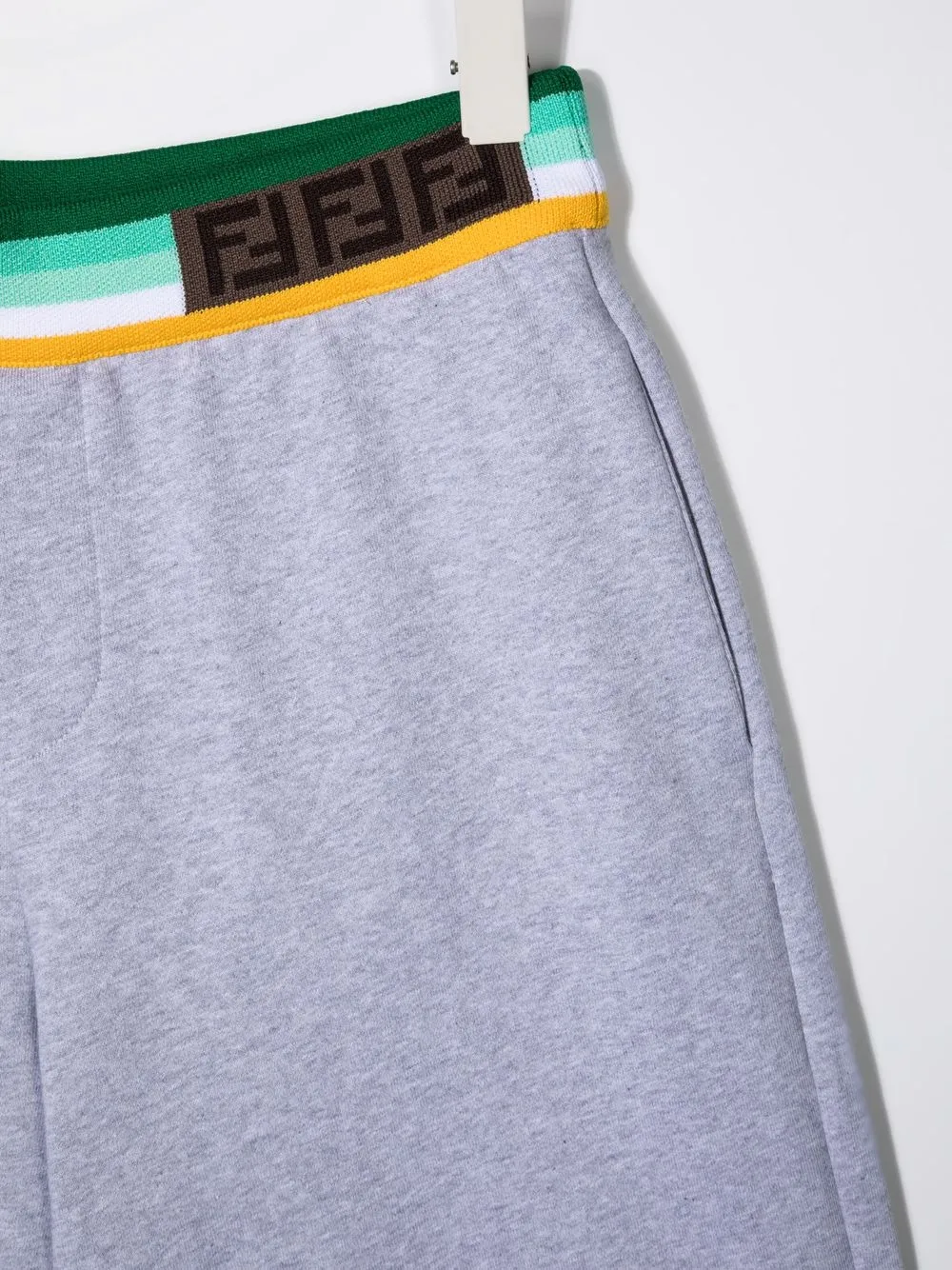 фото Fendi kids шорты с отделкой в полоску