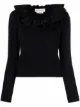Image 1 of Alexander McQueen ruffle-neck jumper