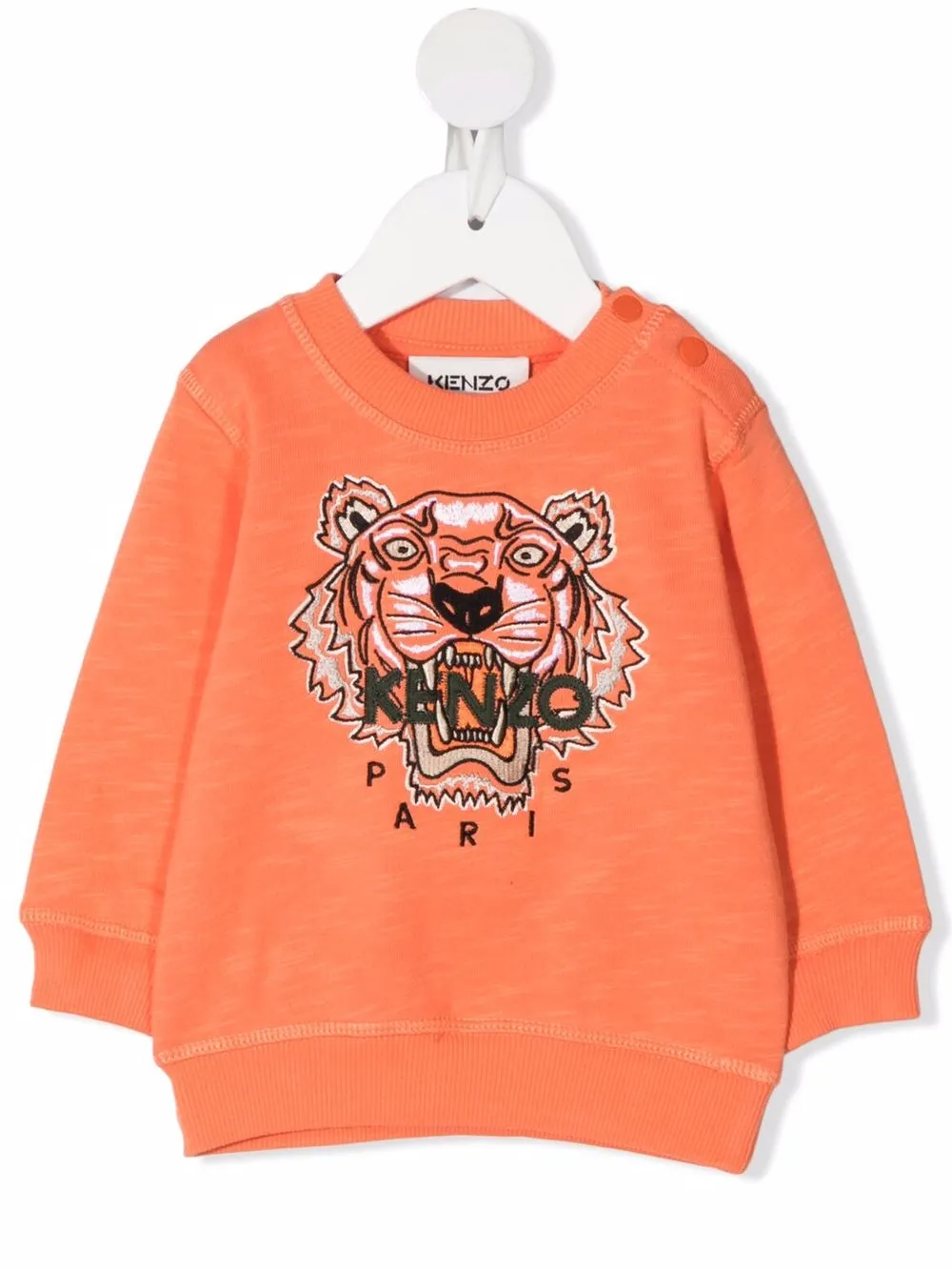 фото Kenzo kids толстовка с вышитым логотипом