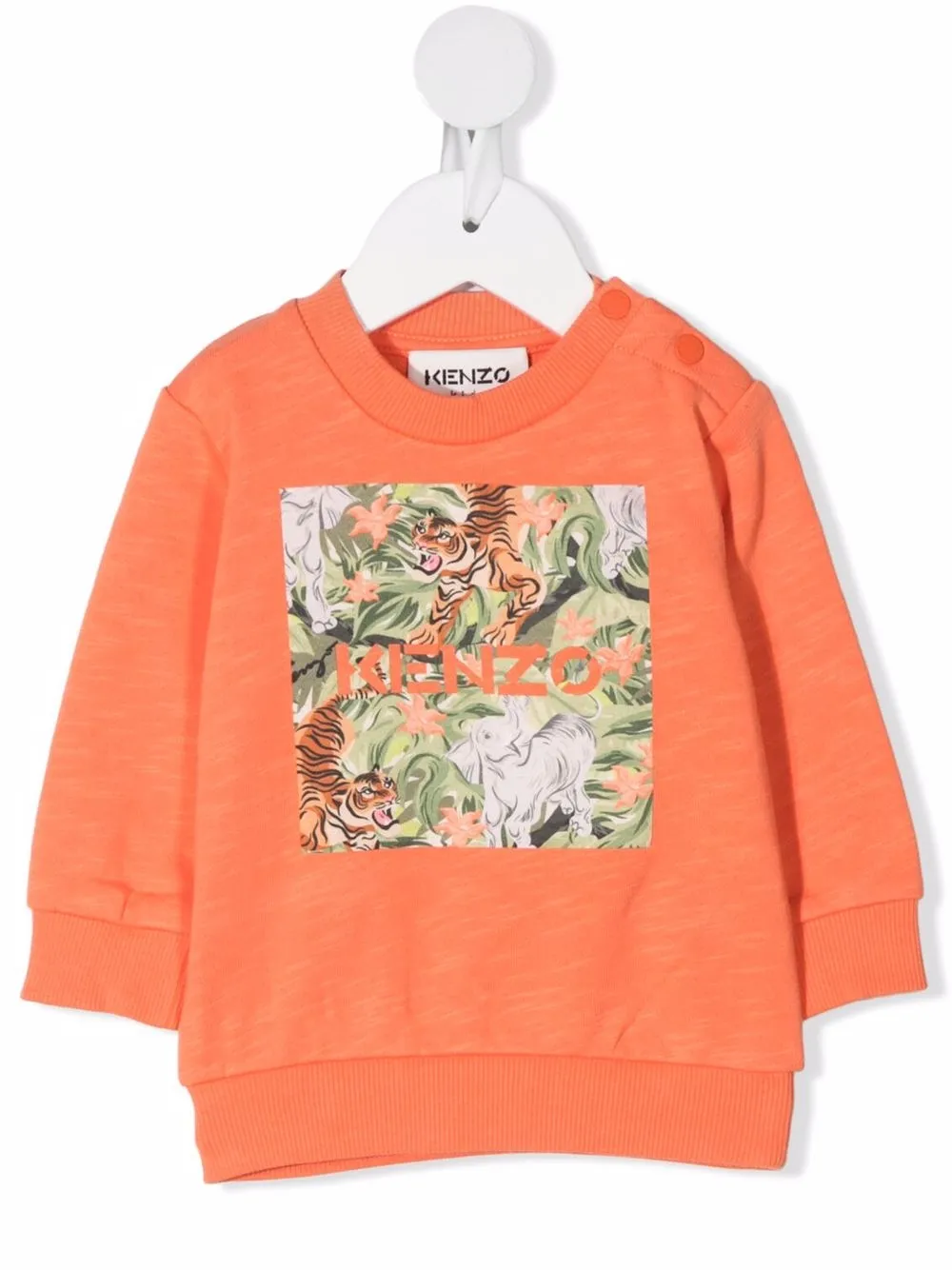 фото Kenzo kids толстовка с логотипом