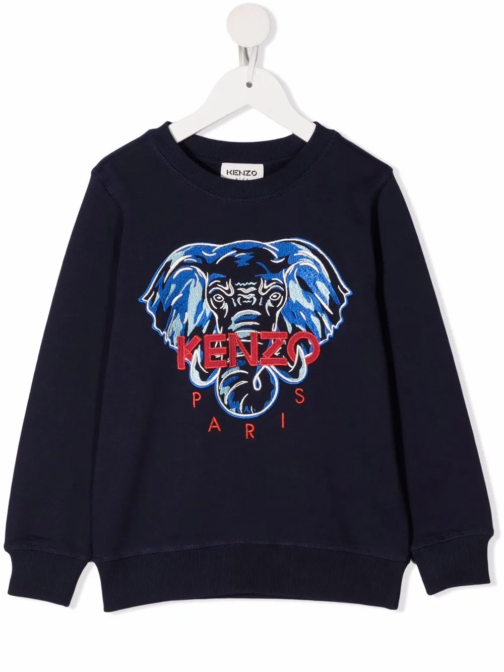 фото Kenzo kids толстовка с вышивкой