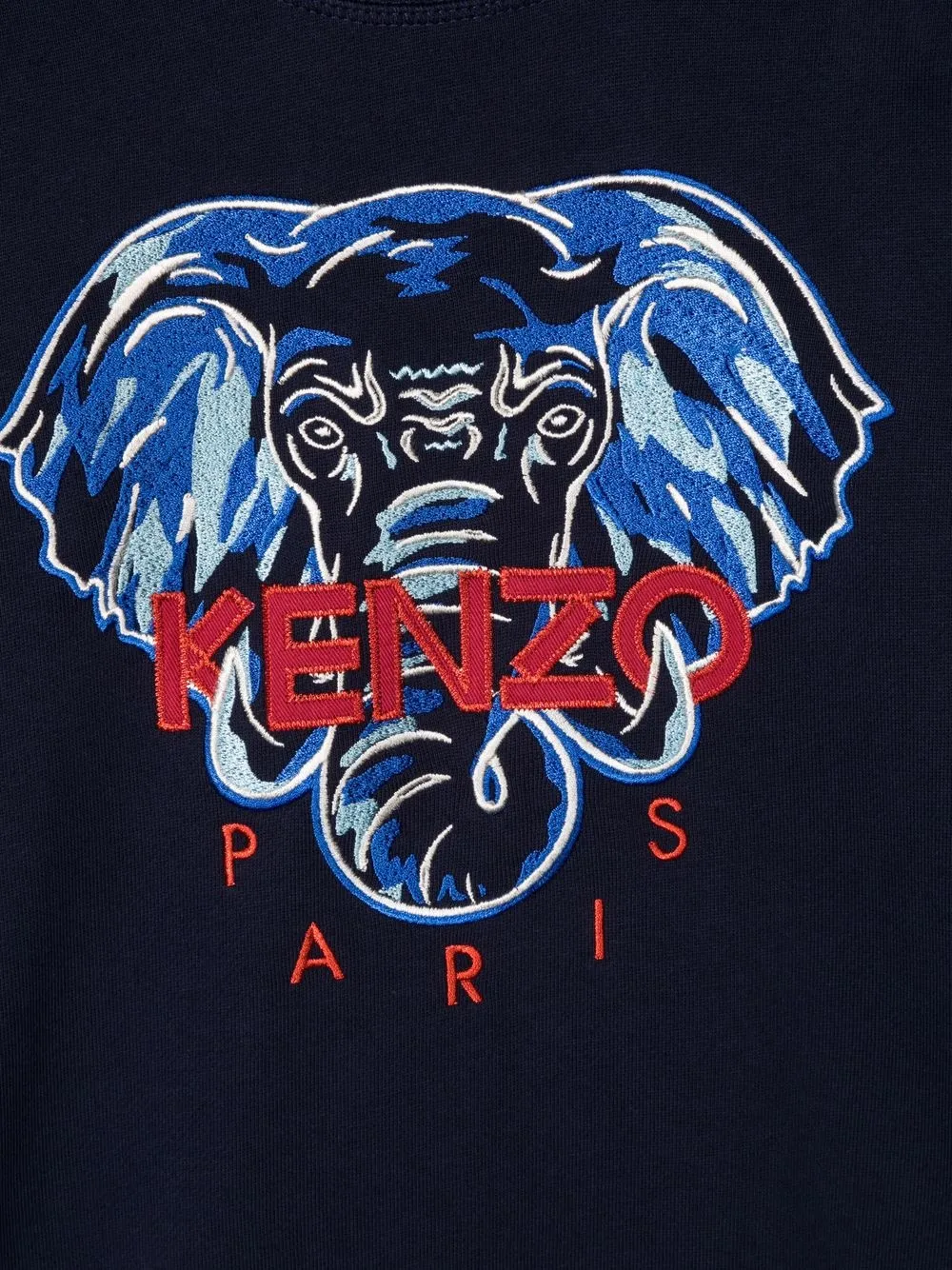 фото Kenzo kids толстовка с вышивкой