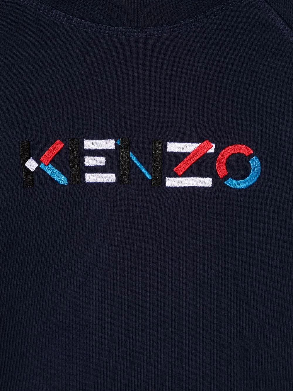 фото Kenzo kids толстовка с вышитым логотипом