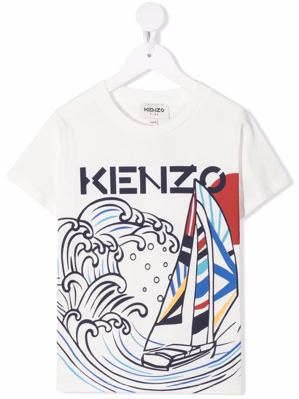 фото Kenzo kids футболка с принтом