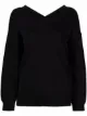 Image 1 of Pinko fine-knit V-neck jumper