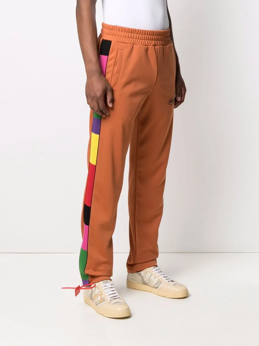 Palm Angels x Missoni Colour Block Stripe Track Pants - Farfetch