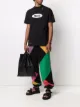 Image 2 of Palm Angels x Missoni MIND logo print embroidered T-shirt