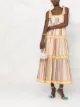 Image 2 of ZIMMERMANN stripe-print tiered maxi dress