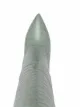 Paris Texas Kniehohe Stiefel mit Kroko-Effekt