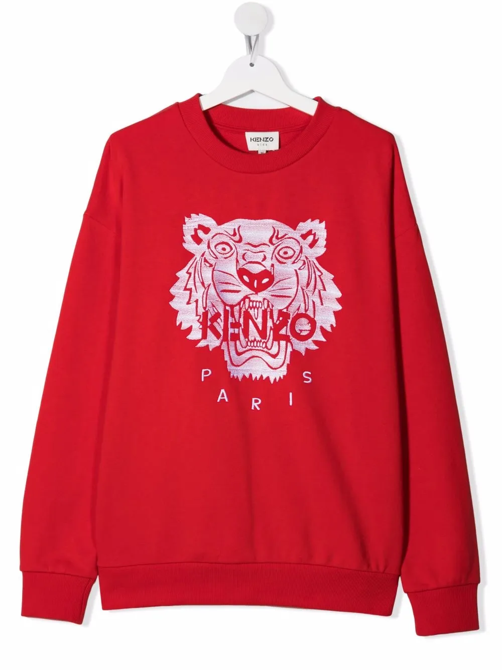 фото Kenzo kids толстовка с узором tiger