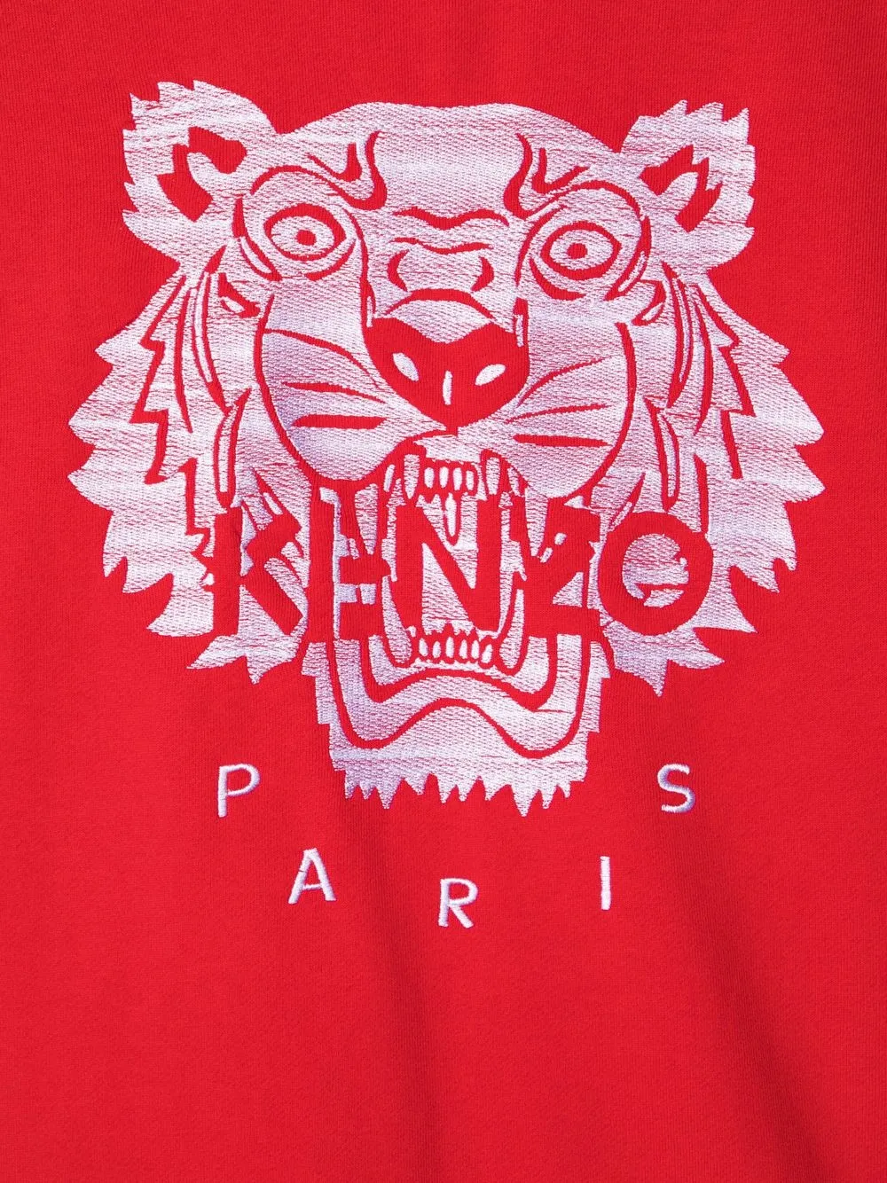 фото Kenzo kids толстовка с узором tiger