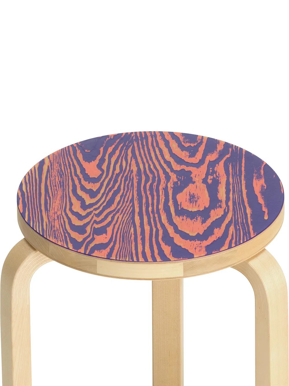 Image 2 of Artek Stool 60 wooden chair
