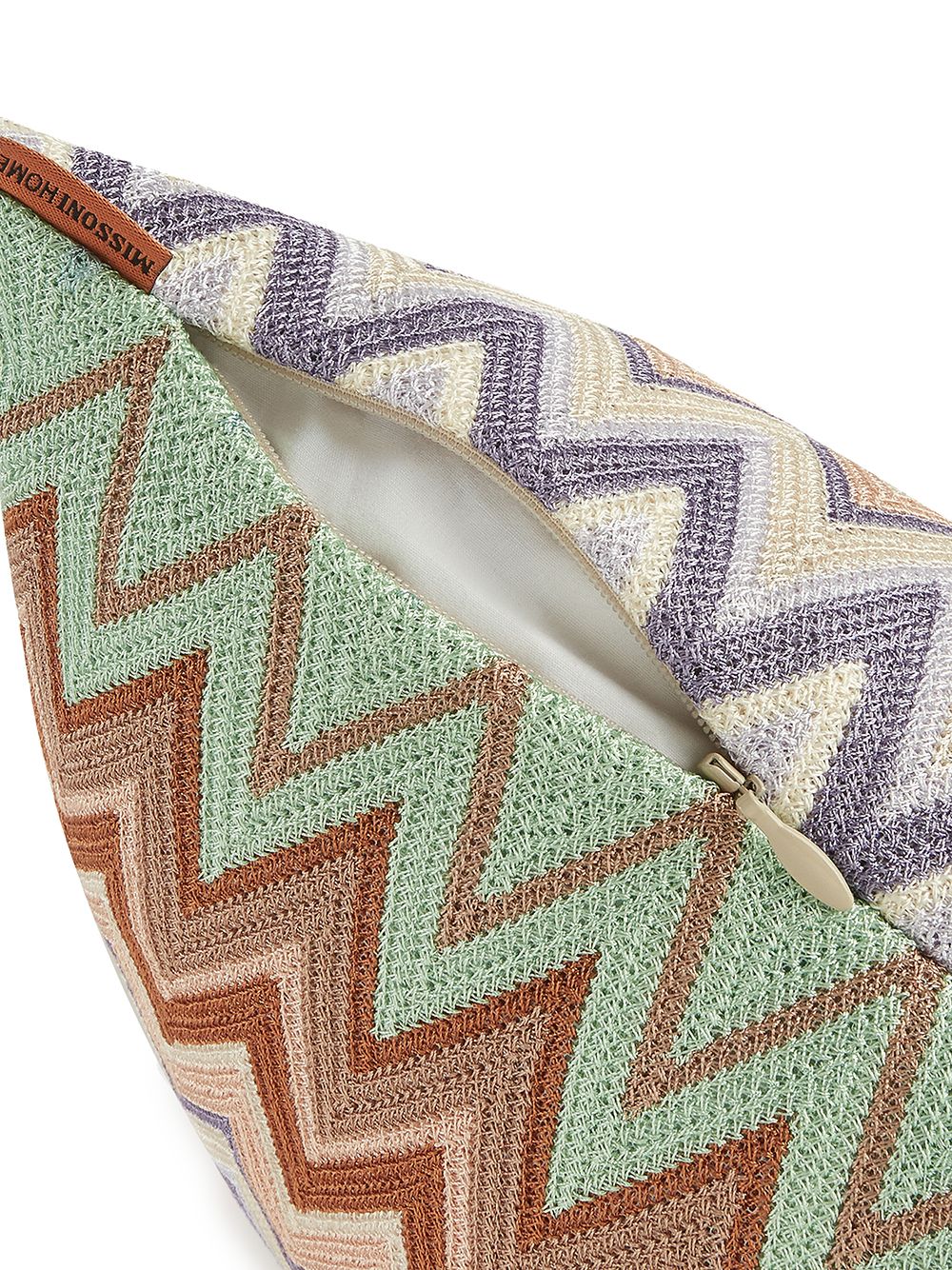 фото Missoni home подушка margot с узором зигзаг