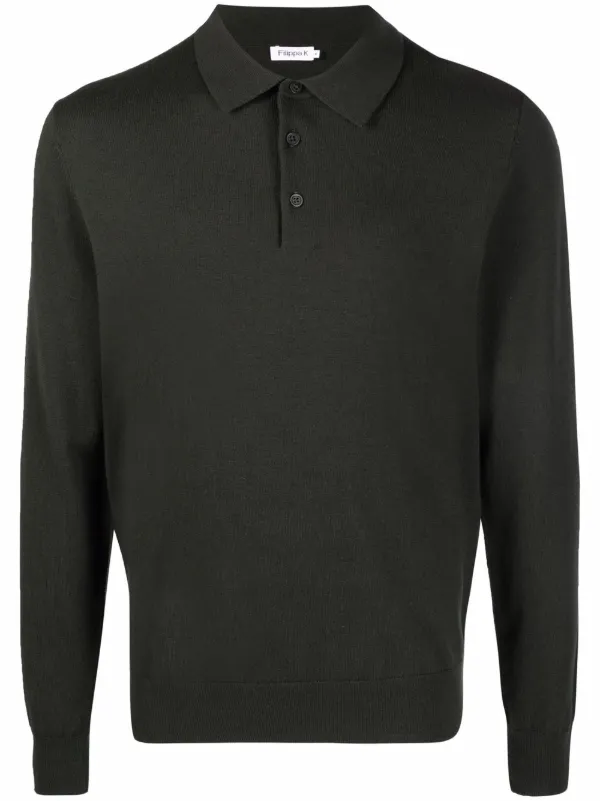 filippa k knitted polo shirt