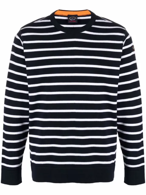 Paul & Shark striped fine-knit jumper