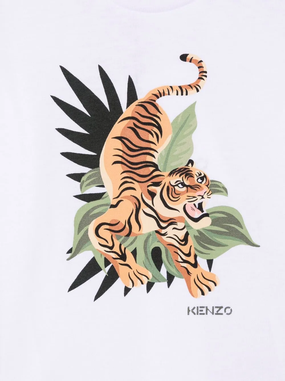 фото Kenzo kids футболка с принтом